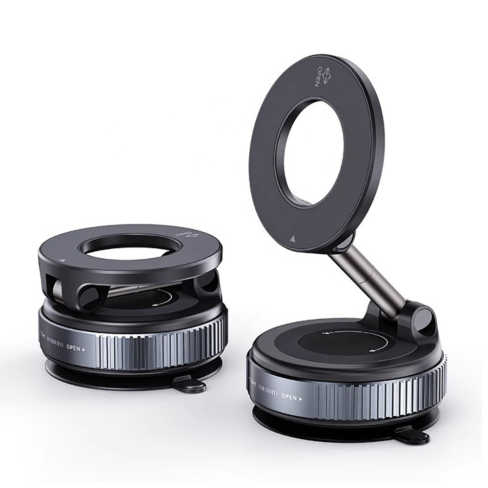Folding Magnetic Phone Holder Black