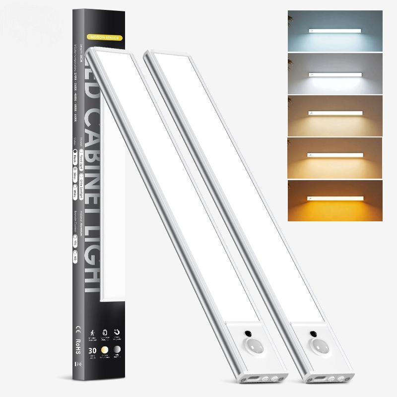 Motion Sensor Cabinet Lighting – Magnetic - Rechargeable - 5 Dimmable Levels