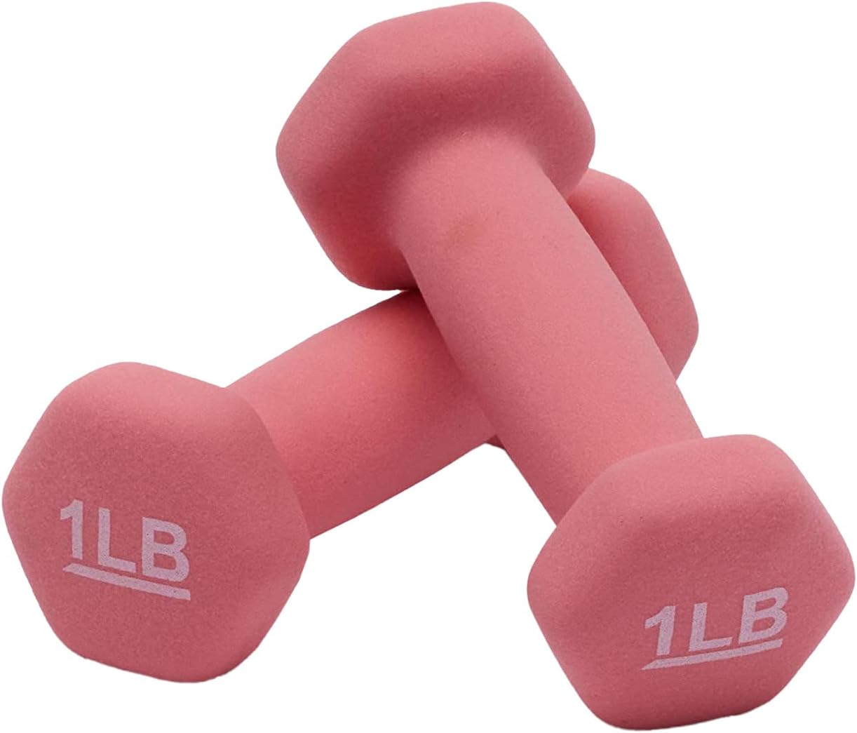 Neoprene Dumbbell Hand Weights – Anti‑roll, Non‑Slip, Color‑Coded