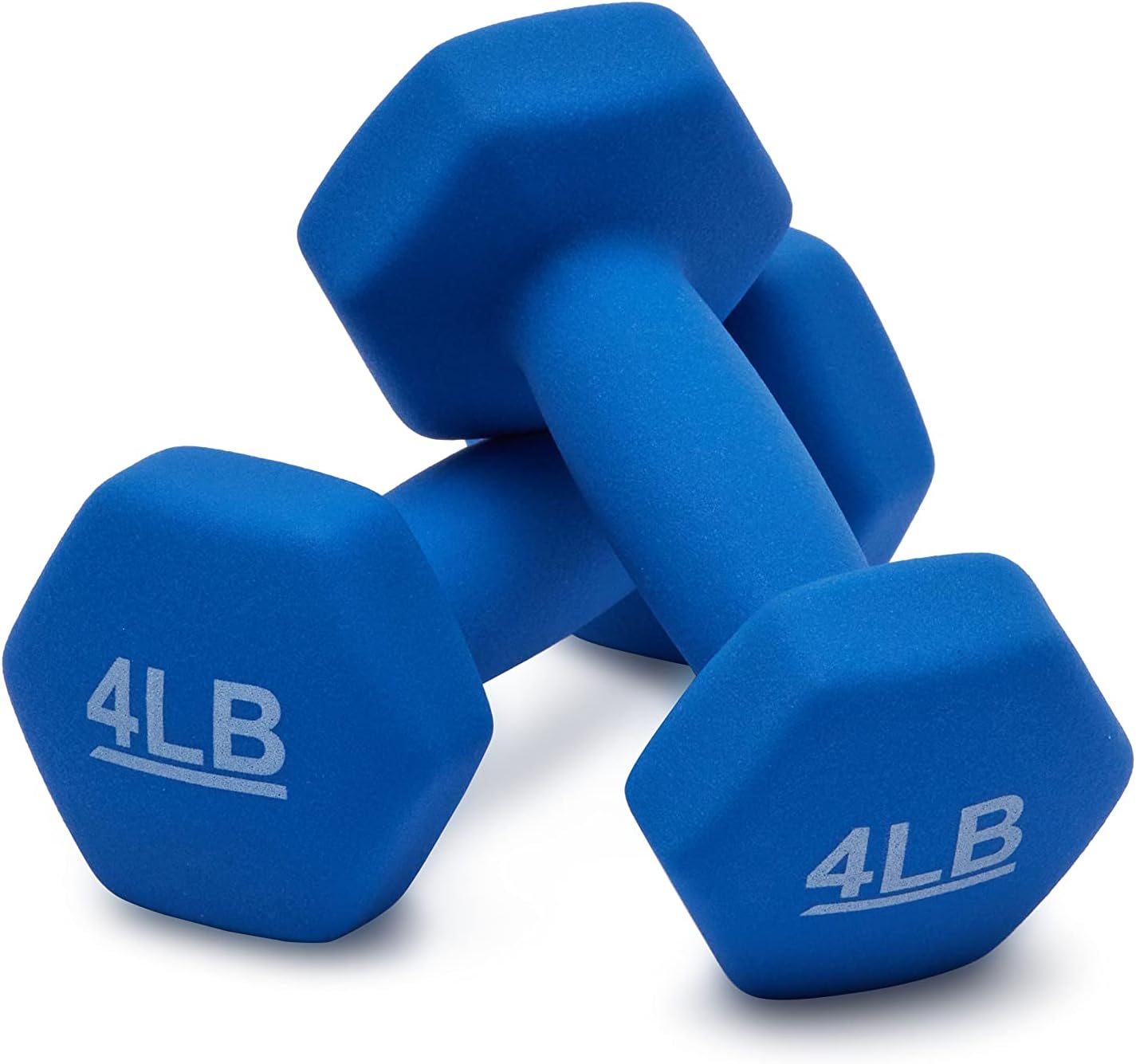 Neoprene Dumbbell Hand Weights – Anti‑roll, Non‑Slip, Color‑Coded